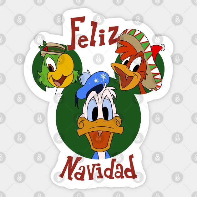 Viva Navidad Sticker by zipadeelady